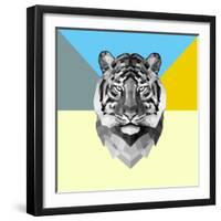 Party Tiger-Lisa Kroll-Framed Art Print