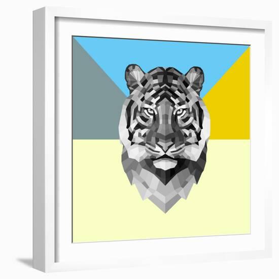 Party Tiger-Lisa Kroll-Framed Art Print