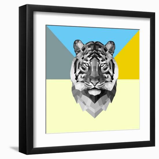 Party Tiger-Lisa Kroll-Framed Art Print