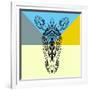 Party Zebra-Lisa Kroll-Framed Art Print