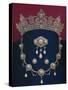 'Parure of Diamonds and Pearls - The Gift of HRH The Prince of Wales', 1863-Robert Dudley-Stretched Canvas