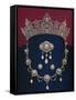 'Parure of Diamonds and Pearls - The Gift of HRH The Prince of Wales', 1863-Robert Dudley-Framed Stretched Canvas
