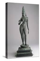 Parvati, Consort of Siva, Indian, 13th Century (Bronze)-Indian-Stretched Canvas