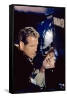 Pas by Lauriers pour les Tueurs with Paul Newman, 1963 (photo)-null-Framed Stretched Canvas