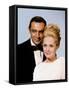 Pas by printemps pour Marnie MARNIE by AlfredHitchcock with Sean Connery and Tippi Hedren en, 1964 -null-Framed Stretched Canvas