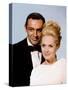 Pas by printemps pour Marnie MARNIE by AlfredHitchcock with Sean Connery and Tippi Hedren en, 1964 -null-Stretched Canvas