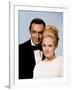 Pas by printemps pour Marnie MARNIE by AlfredHitchcock with Sean Connery and Tippi Hedren en, 1964 -null-Framed Photo