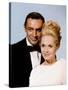 Pas by printemps pour Marnie MARNIE by AlfredHitchcock with Sean Connery and Tippi Hedren en, 1964 -null-Stretched Canvas