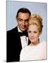 Pas by printemps pour Marnie MARNIE by AlfredHitchcock with Sean Connery and Tippi Hedren en, 1964 -null-Mounted Photo