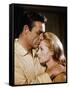 Pas by printemps pour Marnie MARNIE by AlfredHitchcock with Sean Connery and Tippi Hedren en, 1964 -null-Framed Stretched Canvas