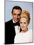 Pas by printemps pour Marnie MARNIE by AlfredHitchcock with Sean Connery and Tippi Hedren en, 1964 -null-Mounted Photo