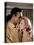 Pas by printemps pour Marnie MARNIE by AlfredHitchcock with Sean Connery and Tippi Hedren en, 1964 -null-Stretched Canvas