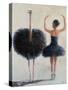 Pas De Deux 3-Lincoln Seligman-Stretched Canvas