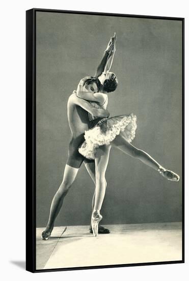 Pas De Deux-null-Framed Stretched Canvas