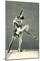 Pas De Deux-null-Mounted Art Print