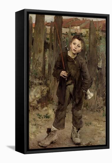 Pas Meche, 1882-Jules Bastien-Lepage-Framed Stretched Canvas