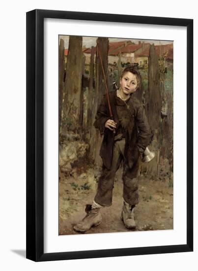 Pas Meche, 1882-Jules Bastien-Lepage-Framed Giclee Print