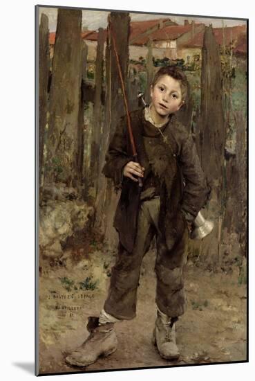 Pas Meche, 1882-Jules Bastien-Lepage-Mounted Giclee Print