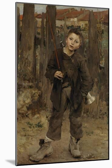 Pas Mèche (Nothing Doin), 1882-Jules Bastien-Lepage-Mounted Giclee Print