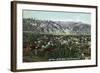 Pasadena, California - View of Mt. Lowe and Mt. Wilson-Lantern Press-Framed Art Print