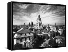 Pasadena City Hall-null-Framed Stretched Canvas