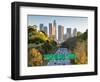 Pasadena Freeway (Ca Highway 110) Leading to Downtown Los Angeles, California, United States of Ame-Gavin Hellier-Framed Photographic Print