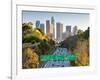 Pasadena Freeway (Ca Highway 110) Leading to Downtown Los Angeles, California, United States of Ame-Gavin Hellier-Framed Photographic Print