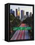 Pasadena Freeway (Ca Highway 110) Leading to Downtown Los Angeles, California, United States of Ame-Gavin Hellier-Framed Stretched Canvas