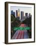 Pasadena Freeway (Ca Highway 110) Leading to Downtown Los Angeles, California, United States of Ame-Gavin Hellier-Framed Photographic Print