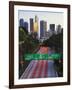 Pasadena Freeway (Ca Highway 110) Leading to Downtown Los Angeles, California, United States of Ame-Gavin Hellier-Framed Photographic Print