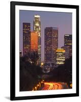 Pasadena Freeway (Ca Highway 110) Leading to Downtown Los Angeles, California, United States of Ame-Gavin Hellier-Framed Photographic Print