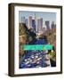 Pasadena Freeway (CA Highway 110) Leading to Downtown Los Angeles, California, USA-Gavin Hellier-Framed Photographic Print