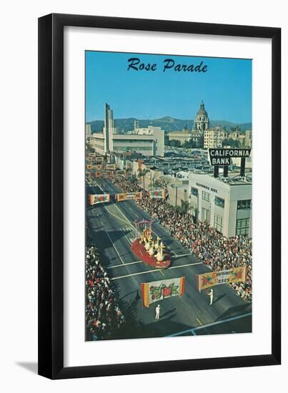 Pasadena Rose Parade-null-Framed Art Print