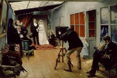 Noce Chez Le Photographe (Wedding at the Photographer's)-Pascal Adolphe Jean Dagnan-Bouveret-Giclee Print