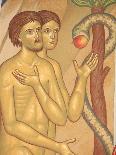 Adam and Eve Fresco at Monastery of Saint-Antoine-le-Grand-Pascal Deloche-Photographic Print