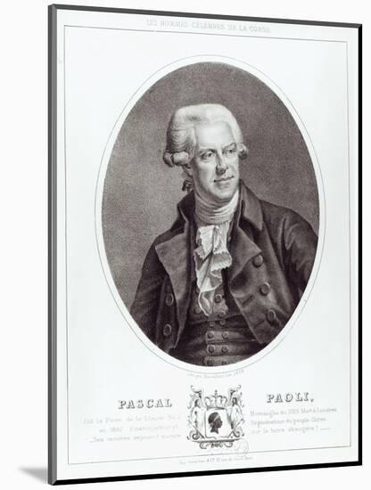 Pascal Paoli, 1872-Novellini-Mounted Giclee Print