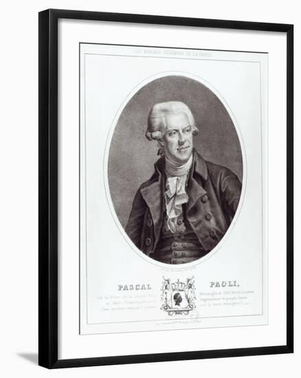 Pascal Paoli, 1872-Novellini-Framed Giclee Print