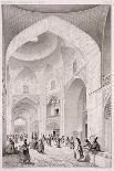 Exterior of the Mosque of Qalaoun, Plate 20 from "Monuments and Buildings of Cairo"-Pascal Xavier Coste-Giclee Print