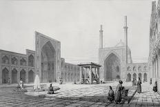 Exterior of the Mosque of Qalaoun, Plate 20 from "Monuments and Buildings of Cairo"-Pascal Xavier Coste-Giclee Print
