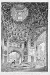 View of the Sanctuary of the Mosque of Moyed, Plate 29 from "Monuments and Buildings of Cairo"-Pascal Xavier Coste-Giclee Print