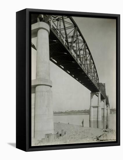 Pasco Kenniwick Bridge, 1922-Asahel Curtis-Framed Stretched Canvas