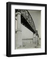 Pasco Kenniwick Bridge, 1922-Asahel Curtis-Framed Premium Giclee Print