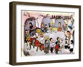 Pascua - Jack and Jill, April 1947-Leo Politi-Framed Premium Giclee Print