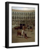 Pase De Capa-La Capea, 1793-Francisco de Goya-Framed Giclee Print