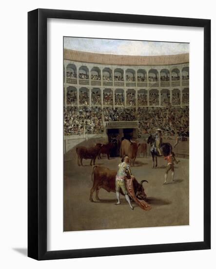 Pase De Capa-La Capea, 1793-Francisco de Goya-Framed Giclee Print