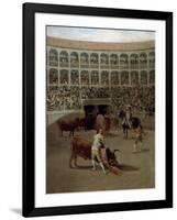 Pase De Capa-La Capea, 1793-Francisco de Goya-Framed Giclee Print