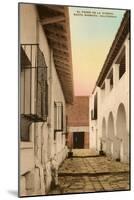 Paseo de la Guerra, Santa Barbara, California-null-Mounted Art Print