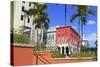 Paseo De La Princesa in Old San Juan, Puerto Rico, West Indies, Caribbean, Central America-Richard Cummins-Stretched Canvas