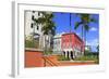 Paseo De La Princesa in Old San Juan, Puerto Rico, West Indies, Caribbean, Central America-Richard Cummins-Framed Photographic Print