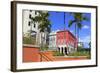 Paseo De La Princesa in Old San Juan, Puerto Rico, West Indies, Caribbean, Central America-Richard Cummins-Framed Photographic Print